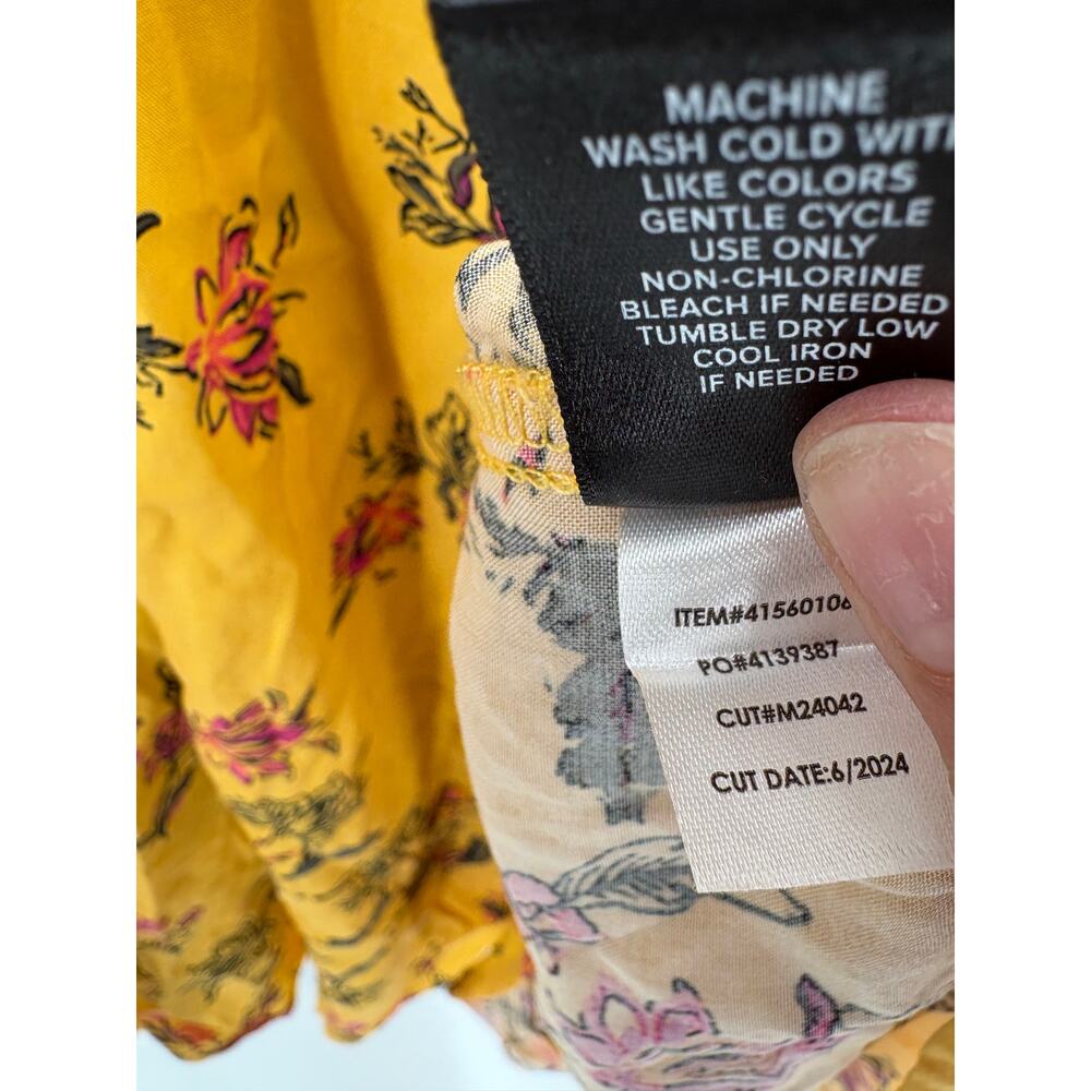 2/$30 TORRID Mini Dress Size 1X / Size 1 Mini Challis Skater - Picture 8 of 11